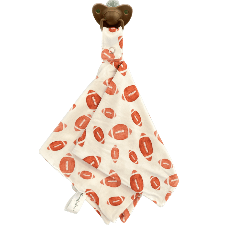 Game Day - Doodalou Bamboo Baby Pacifier Blanket